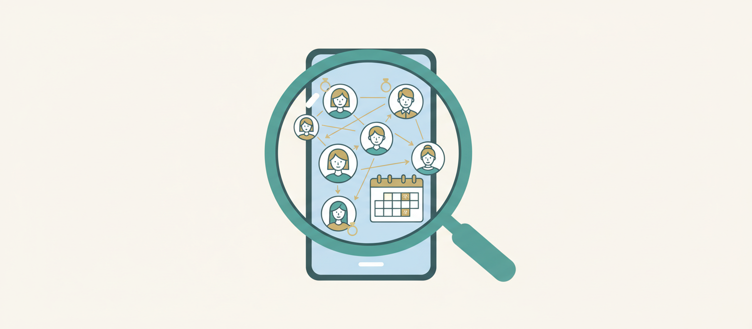 インフルエンサー分析の具体的なポイント図解