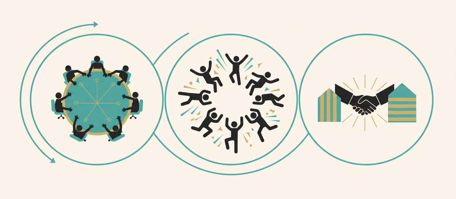 アンバサダーが参加する新商品開発会議やファンミーティングのイメージ