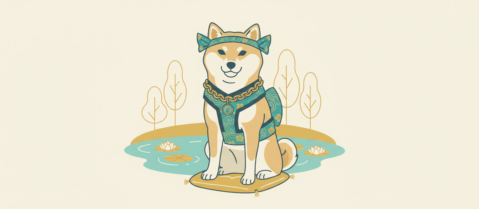 ペットが着用しているアクセサリーやグッズの様子