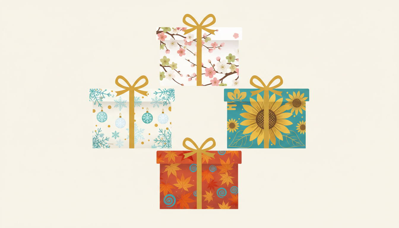 1年を通じたギフティングカレンダーの概要イメージ