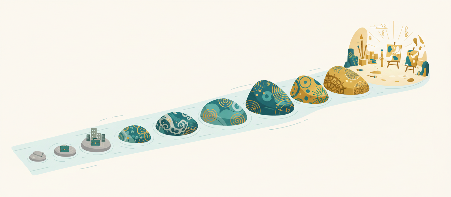 会社員からフリーランスへの段階的な移行